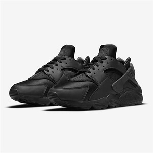 27cm ナイキ エア ハラチ 黒/黒 DD1068-002 NIKE AIR HUARACHE 復刻