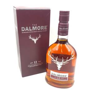 BEm069I 80 箱付き 未開栓 DALMORE ダルモア 12年 ハイランド スコッチ ウイスキー 40% 700mL 古酒 お酒 洋酒 シングルモルト