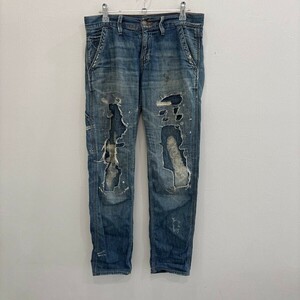 GY03 DENIM&SUPPLY RALPH LAUREN デニムアンドサプライラルフローレン　ダメージデニムダメージジーンズアタッチデニム　レディース25