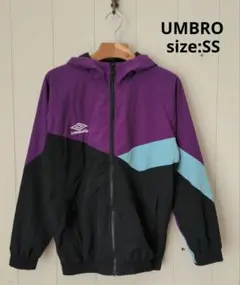 UMBRO アンブロ ウインドジャケット 希少サイズ SS メンズ ウラメッシュ