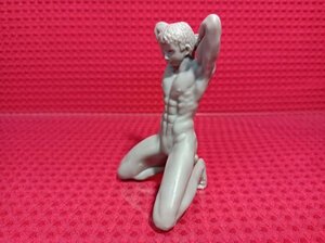 「囚われの男」　オリジナル品　創作品　美的工房　フィギュア　樹脂製　女神　縁起物　開運　5