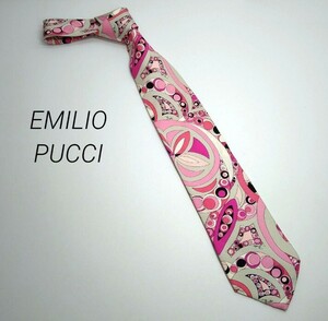 EMILIO PUCCI　ネクタイ　シルク　