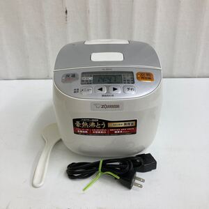 BM○ 通電確認済み ZOJIRUSHI 象印 マイコン炊飯ジャー NL-BA05 炊飯器 3合炊き ホワイト 15年製