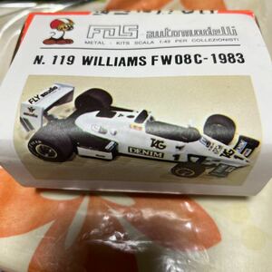 FDS N.119 WILLIAMR ウィリアムズ FW08C 1983 メタルキット 未組み立て品