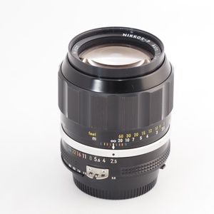 【難あり品】Nikon ニコン Nikkor-P Auto 105mm f2.5 Telephoto MF Lens Cなし 交換レンズ #10622