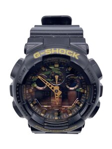 CASIO◆クォーツ腕時計・G-SHOCK/デジアナ/BLK