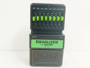 [7A-69-023-1] YAMAHA ヤマハ GE-100 エフェクター EQUALIZER for GUITAR イコライザー 本体のみ 動作確認済み