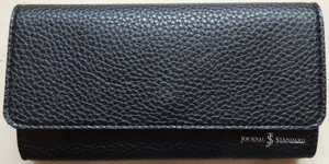 【中古】JOURNAL STANDARD　ジャーナルスタンダード　長財布　小銭入れあり　黒　2022090050