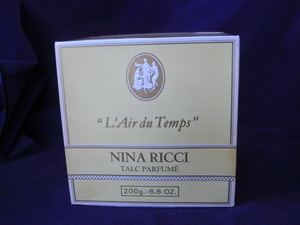  NINA RICCI ニナリッチ レールデュタン TALC PARFUME タルクパフューム パウダー　 未使用