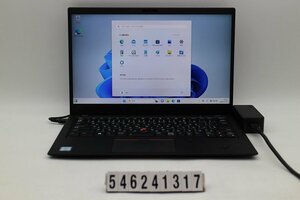 Lenovo ThinkPad X1 Carbon 6th Gen Core i5 8350U 1.7GHz/16GB/256GB(SSD)/14W/FHD(1920x1080) タッチパネル/Win11 【546241317】