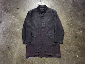 COMME des GARCONS HOMME PLUS 80s トリアセテート5Bロングジャケット 1980s コムデギャルソンオムプリュス