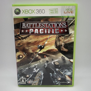 動作品 XBOX 360 バトルステーションズ パシフィック BATTLESTATIONS PACIFIC スパイク 箱・説・ハガキ付 レア[60サイズ]