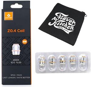 Z 0.4Ω GEEKVAPE Z Subohm Tank 用 コイル 5個入り（Zシリーズコイル／ゼウス サブオームタンク）＋F