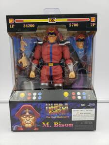 即決 新品 未開封 ウルトラストリートファイターII Ultra Street Fighter M・バイソン M. Bison 1/12 可動 アクションフィギュア Jada Toys