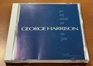 USオリジナルシングルCD Promotional Copy George Harrison “Got My Mind Set On You”中古美品