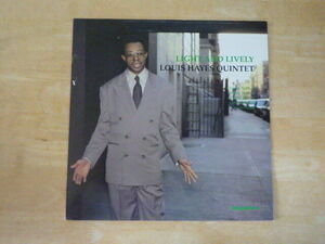 XF411　LOUIS HAYES Quintet / Light And Lively 　　 SCS 1245 