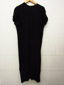 COMME des GARCONS NOIR コムデギャルソン ノアール ワンピース プリーツ加工 半袖 レディース SIZE:S ⊥FL917