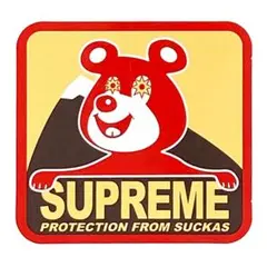 SUPREME BEAR STICKER