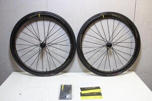 ○MAVIC マビック COSMIC SLR 32 DISC シマノフリー 11/12s対応 クリンチャー チューブレス カーボンホイールセット