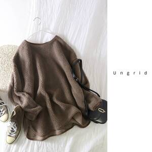 新品☆アングリッド Ungrid☆パイピングボアチュニック Fサイズ☆A-O 0307