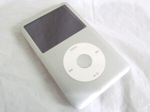 1000円スタート 音楽プレーヤー Apple アップル iPod Classic アイポッド クラシック 80GB A1238 シルバー デジタルオーディオ 11 H9010