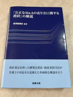 「公正なM&Aの在り方に関する指針」の解説