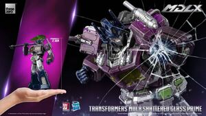 新品未開封 Threezero MDLX 3Z0475シャッタード グラス オプティマスプライムOptimus shattered glass Primeスリーゼロ トランスフォーマー