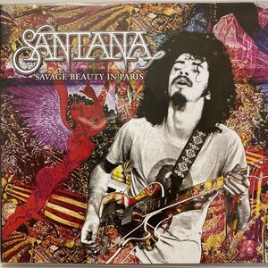 海外製 稀少プレス廃盤紙ジャケットCD デッドストック新品★SANTANA/SAVAGE BEAUTY IN PARIS サンタナ