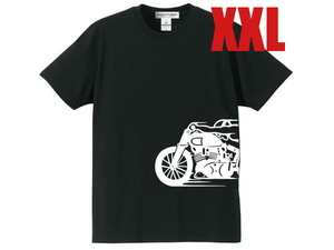 スピードアディクト サイドプリント T-shirt BLACK XXL/ナックルヘッドパンヘッドショベルヘッドスポーツスターxlxr8831200エボツインカム