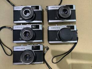 【シャッターOK】オリンパス OLYMPUS TRIP 35 /D.Zuiko 40mm F2.8/カメラ 5個 まとめて ジャンク セット まとめ (790)