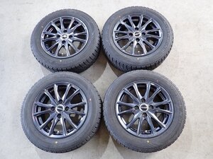 YS13124【送料無料175/65R14】パッソ ヴィッツ フィットなどに 2021年製 中古スタッドレス ●14×5.5J 100/4H ET38●1円スタート