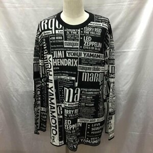 Yohji Yamamoto 3 ヨウジヤマモト ニット、セーター 長袖 ub-k48-613 セーター 長袖ニットカットソー 総柄 Knit Sweater 10120675