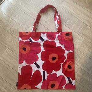 marimekko マリメッコ トートバッグ レッド