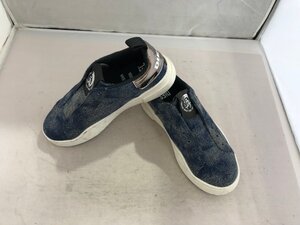 【DIESEL】ディーゼル　レディス　デニムスニーカー　インディゴブルー　デニムキャンバス　23cm　SY02-GZO