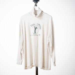 希少 90AW Paul Smith ポールスミス ロングTシャツ タートル アメリカンジャケット期 アーカイブ ヴィンテージ