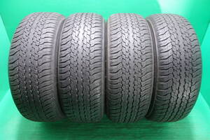 K1568-20 送料無料 265/65R17 サマータイヤ 夏 4本セット ダンロップ GRANDTREK AT 7分山 2020年製