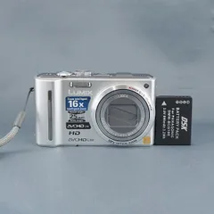 Panasonic LUMIX DMC-ZS7 デジタルカメラ USED美品 本体＋バッテリー 予備バッテリー 海外モデル（国内DMC-TZ10同等）動作品【難有】CE4210