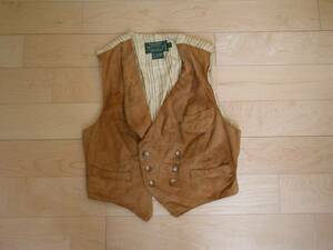 RALPH LAUREN COUNTRY LEATHER VEST レザー ヴェスト カントリー