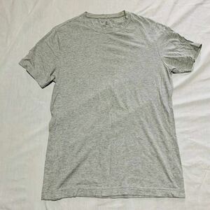 A616 GAP ギャップ メンズ Tシャツ ロング カジュアル S 灰 無地 コットン 万能 夏 ストレッチ性◎