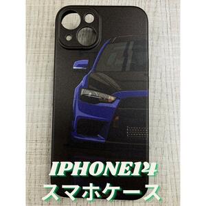 在庫処分! iPhone14 スマホケース カバー シリコン ランサーエボリューションⅩ 衝撃対策 頭文字Ｄ JDM スポーツカー 旧車 三菱 USDM