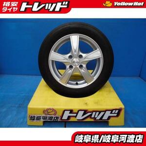 【中古４本セット】マナレイ リバーライン 14x5.5J+38 4H100 + ブリヂストン ネクストリー 165/65R14 タンク・トール・ルーミー