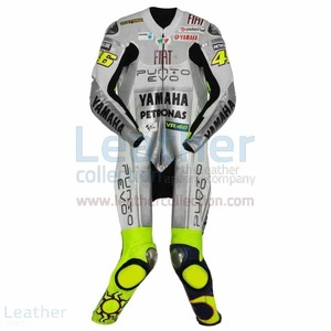 海外 高品質　送料込み　バレンティーノ・ロッシ Motogp46　2009 レザーレーシングスーツ　サイズ各種　パンチング　レプリカ カスタムb