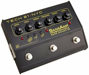 【中古】 TECH21 PROGRAMMABLE BASS DRIVER DI サンズアンプ SansAmp ベース専用