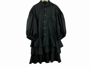 COMME des GARCONS / コム・デ・ギャルソン ワンピース ポリエステル 裾フリルデザイン R1-B016 サイズ : S ワンピース ブラック