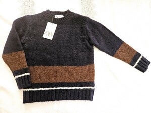 新品タグ付ZARA　ザラ　キッズ　子供　ボーイ　男の子　 セーター トップス　122　120