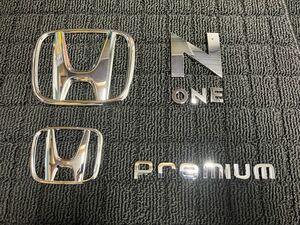 新車外し ホンダ N-ONE 純正エンブレム JG3 JG4 プレミアム