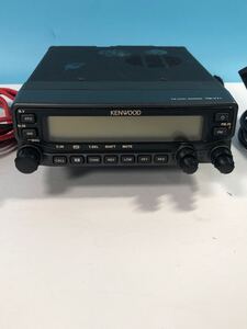 1円から〜ジャンク品　KENWOOD ケンウッド 無線機 TM-V71 ハンドマイクロホン付き 通電未確認　　現状品