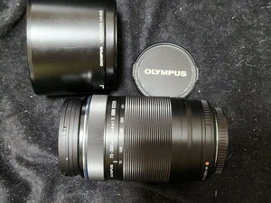 OLYMPUS M.ZUIKO 75-300mm F4.8-6.7 II ED フード付き