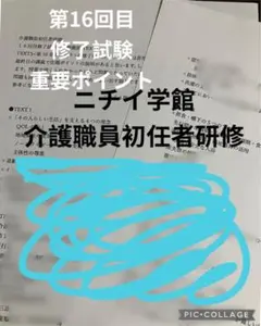 ニチイ.初任者研修修了試験.重要ポイント⭐︎15回目評価表つき