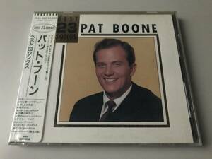 PAT BOONE パット・ブーン/BEST 23 SONGS【シール帯】
